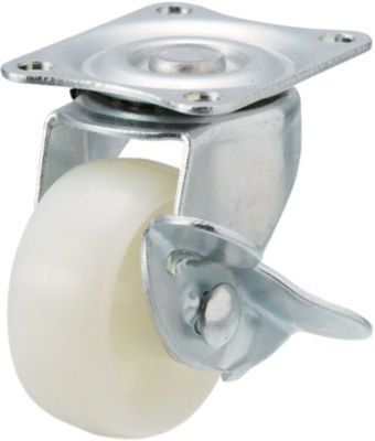 Casters - Light Load - Wheel Material: Polypropylene - Swivel with Stopper