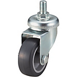Screw-In Casters - Light Load - Wheel Material: TPE - Swivel