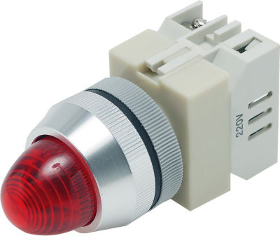 Indicator Lamps, Mounting Hole Diameter: φ12, φ16, φ22, or φ30 (Value Model)