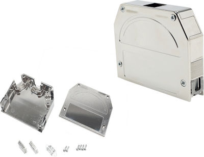 D-sub Connector, EMI-Countermeasure, One-touch, Resin Hood