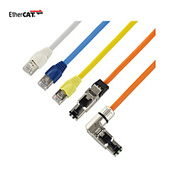 CC-Link IE, EtherCAT対応 CAT5e STP (二重シールド) LANケーブル