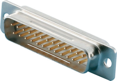 EMI Countermeasure Solder/Machine Contact D-Sub Connector