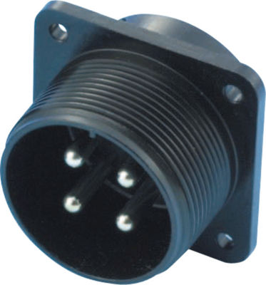 CE05/JL04V European Standard/Waterproof Panel Mountable Receptacle (Screw)