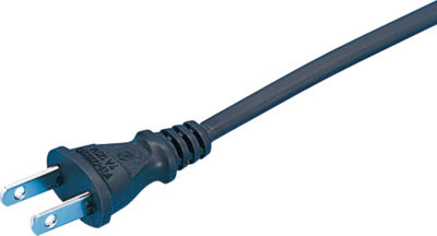AC Cord, Fixed Length (PSE), Single-Side Cut-Off Plug