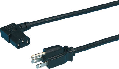 AC Cord, Fixed Length (PSE), Attached to Both Ends
