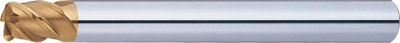 TSC series carbide radius end mill, high-feed, high-rigidity, 4-flute, 45° spiral / stub model