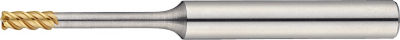 TSC series carbide long neck radius end mill, 2-flute, 45° spiral / long neck model