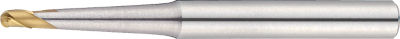 TSC Series Carbide Tapered Neck Ball End Mill, for High-Hardness Steel, 3-Flute / Tapered Neck Model