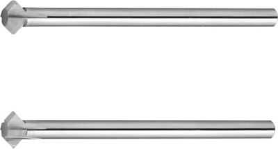 Carbide T-Slot Cutter 2/4-flute / Slim Shank / Double Angular