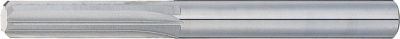 Carbide Straight Reamer, Non-Coated / TS Coat for High-Hardness Steel Machining
