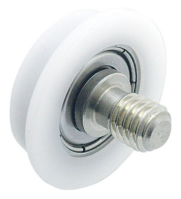 Single-Flanged Plastic Guide Rollers (GRL-P-L-SUS)