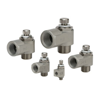 Standard Type Speed Controller, Metal Elbow Type, AS Series