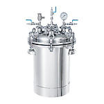 Flange Open Type Pressurizing Container And Pressure Feed Unit [PCN-O-UT]