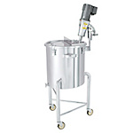 Single Taper Type Container With Mixer, Base And Legs [KTTK-L]