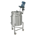 Single Taper Type Jacket Container With Mixer, Base And Legs [KTTK-J-L]