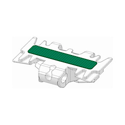 Maillon de chaîne à bande de friction vert - 85