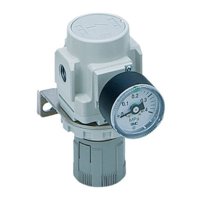 Direct-Operated Precision Regulator, Modular Type (With Backflow Function), ARP20(K) To ARP40(K) Series