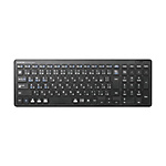 Bluetooth Compact Keyboard / Pantograph Type / Thin Type / Multi OS Compatible / Black