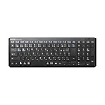 Wireless Compact Keyboard / Pantograph Type / Thin Type / Black