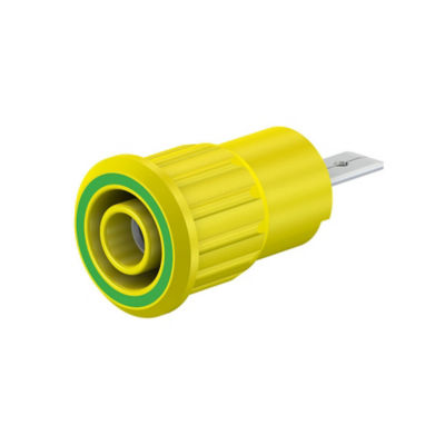 23 3160 24 Staubli Seb4 F A 絶縁体付きセイフティプラグ用f4mmソケット プレスイン取り付け ストーブリ 旧マルチコンタクト Misumi Vona ミスミ