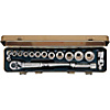 Socket Wrench Set (Hexagonal and 12-Sided Type)