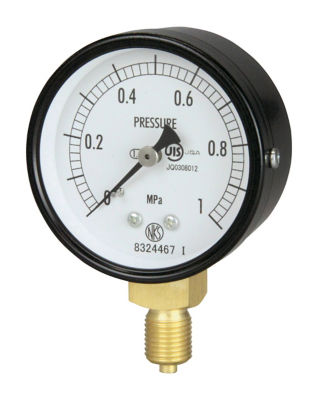 Aa10 121 0 25mp Normal Type Pressure Gauge A Frame Vertical Type O60 Naganokeiki Misumi