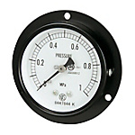 Ordinary pressure gauge (D frame embedded type, ø60)