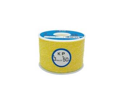 KP Rope, 3-Strand Type 3 mm X 10 m–16 mm X 100 m