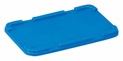 Box Container Lid, Gray/Yellow/Blue/Orange/White/Cream