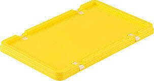 Box Container Lid with Sanitary Lock