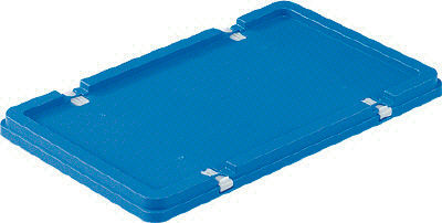 Box Container Lid with Sanitary Lock