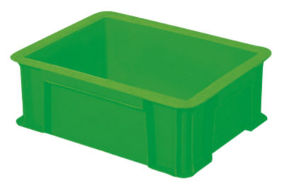 T Type Container, Green/Gray/Yellow