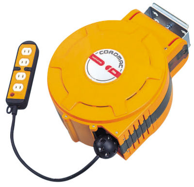 Cord Reel Self-Winding Phase 100 V Electric Wire Length 6 m/ 20 m