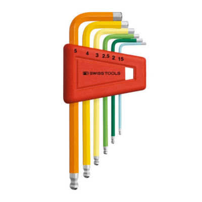 Hex Wrench with Ball Set (Rainbow)