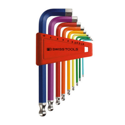 Hex Wrench with Ball Set (Rainbow)