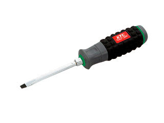 Resin Handle Screwdriver (with Throughput/Magnet)_with Bolster