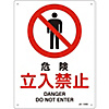 JIS Safety Mark (Prohibition / Fire Prevention), "Danger, No Entry" JA-104S