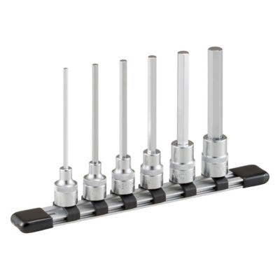 Long Hexagonal Socket Set (with Holder) HH306L