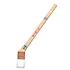 Corner Cut Copper Plated Nylon Brush White