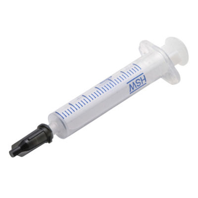 Nozzle/Syringe Cap for Dispensation