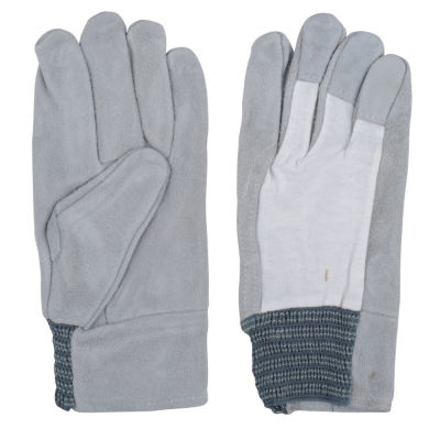Heavy Duty Leather Gloves - QC-320 Knitted Back