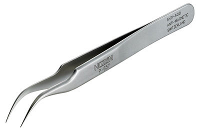 Precision Type Tweezers (Tapering Straight, Tip Round)