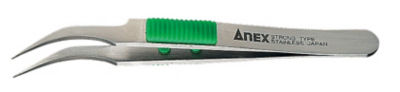 Stainless Steel Tweezers with Rubber Grip