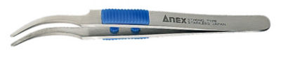 Stainless Steel Tweezers with Rubber Grip