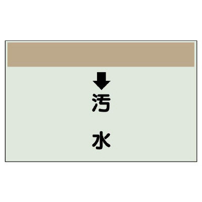 Piping Identification Sheet for Vertical Sanitation Piping