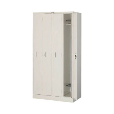 Simple Locker (with Hanger Pipe, Luggage Racks, Cylinder Lock)