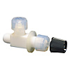 PTFE Needle Valve (Male Elbow Type)