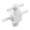 PTFE Branch Tube 2-Way Valve