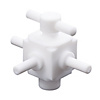 PTFE Branch Tube 3-Way Valve
