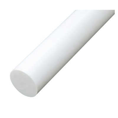 プラスチック PTFE 丸棒（白） 直径 40mm 970 mm :954453709